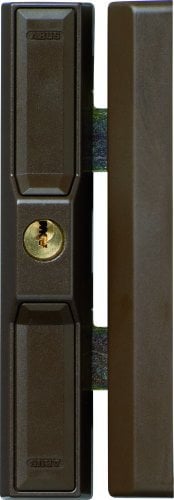 ABUS Dachfenster-Zusatzsicherung DF88 AL0125 - Dachfenstersicherung speziell für Dachenflächenfenster, gleichschließend - ABUS-Sicherheitslevel 8 - 31722 - Braun