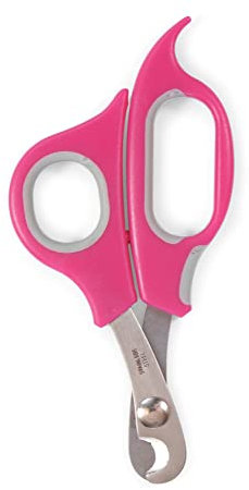 Ancol Ergo Nail Clipper Clear Scissor Action Trimmer for Cats and Dogs - Safe Accurate and Easy to Use Grooming Tool - Ideal for Keeping Pet Nails Trimmed