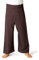 PANASIAM Fisherman Pants Unicolor, Brown, L
