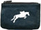 Syl'la Cheval de Course Porte Monnaie et cles Noir pour Femme et Homme