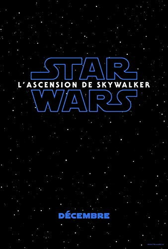 Star Wars 9 Filmplakat Skywalker, Original, Format 160 x 120 cm, zusammengefaltet, Daisy Ridley Adam Driver