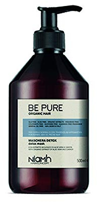 Niamh be pure Detox Haarmaske für normales und schweres Haar, SLS- und SLS-frei, 500 ml