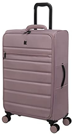 it luggage Census 68,6 cm Softside Checked 8 Wheel Spinner, rosa - Soft pink, 71,2 cm (28 Zoll), Census 68,6 cm (27 Zoll) Softside Checked 8 Wheel Spinner