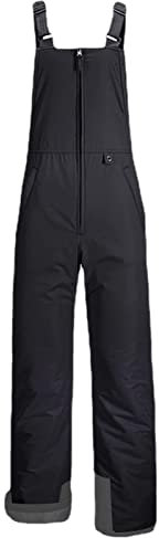 Bavokon Latzhose Herren,wasserdichte, Winddichte Damen-Schnee-Lätzchen | Isolierte Overalls für Männer und Frauen, Winter-Ski-Snowboard-Hosen