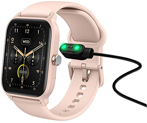 Blueshaweu Ladekabel Kompatibel mit TOOBUR IDW13 / Gydom IDW13 Smartwatch, Kabel Ladegerät Ladestaion für IDW13 Smartwatch (schwarz)