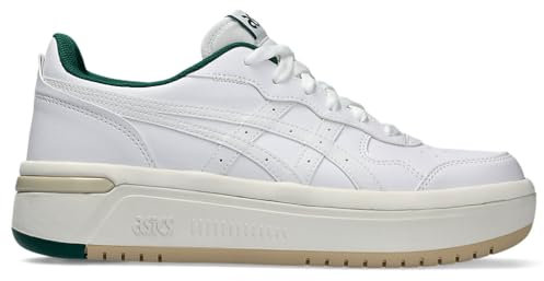 ASICS Herren Japan S ST Sneaker, White/Jewel Green, 44 EU