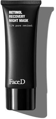 Face D - Retinol Nacht-Restrukturierungsmaske, 75 ml