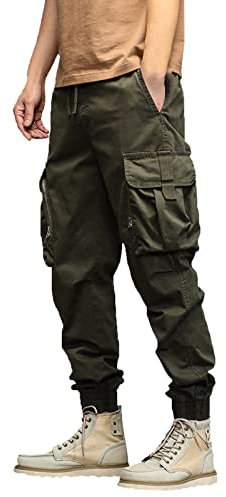 Sizoer Christmas Cargohose Baggy Stretch Cargohose Herren 36/34 Cargohose Herren Outdoor Winter Arbeitshose Herren Gefüttert Arbeitslatzhose Herren Schwarz Gelb Lederhose Herren Schwarz Sexy