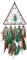 kyaoayo Traumfänger Dekoration, Handgefertigt Dreamcatcher Bohemian Dekoration, Gewebte Feder Wandbehang Traumfänger Quasten Dekoration Wohnkultur Ornament Geschenke für Kinder und Mädchen (C)