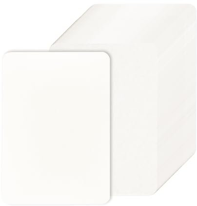 moinkerin 120 Stücke A6 Kraftpapier Karten 10.5X14.8CM 300g/m²Druckbar Postkarten Blanko Karten Blanko für DIY, Hochzeitseinladungen, Danksagungskarten