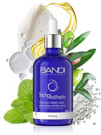 Bandi Scalp Exfoliator-revitalising Scalp Care Deep Cleansing Scrub with Urea Lactic Acid Allantoin Olive Oil and Peppermint Oil for Healthy Hair