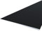FaiX3.it - Profilo piatto in alluminio 80x2 mm (Verniciato RAL 9005 nero intenso opaco, lunghezza 1500 mm)