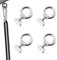 4 Pezzi M4 Bullone Occhiello, Acciaio Tende da Sole Inossidabile Ganci, Gancio per Tendalino Camper,304 Acciaio Inox Bullone Occhiello,per Caravan, Camper, Tende da Campeggio