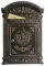 XYLRSMH Cassetta Posta Cassetta Postale Decorativa con Serratura for Esterni - Cassetta Postale in Metallo da Parete - Cassetta Postale con Serratura in ghisa Vintage Cassetta della Posta