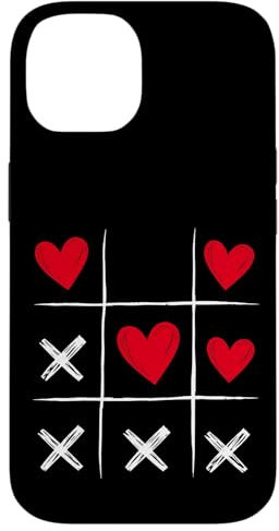 Spielerisches Tic-Tac-Toe Hülle für iPhone 14