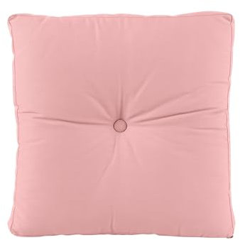 bionik by BioKinder® Sitzkissen 40 x 40 cm | Sitzpolster und Stuhlkissen aus 100% Baumwolle, gefüllt mit Baumwolle | 40 x 40 x 8 cm | Rose