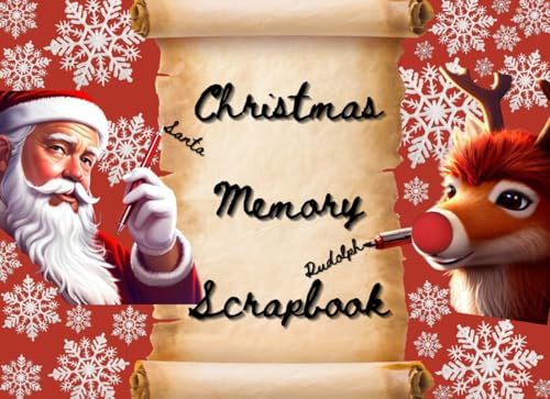 Christmas Memory Book Scrapbook Kids