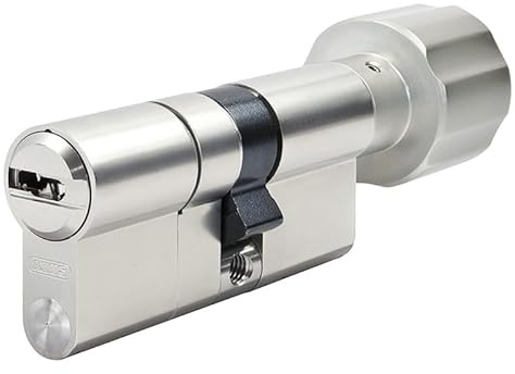 Knaufzylinder für ABUS Bravus.2500 MX Magnettechnik mit Sicherheitskarte und 3 Sicherheitsschlüssel und Notfallfunktion (K) (30/35K)