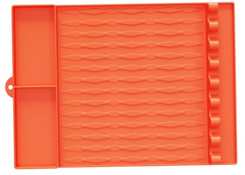 Silikon-Grillmatte, 43,2 x 30,5 cm, große Grillmatte, hitzebeständig, rutschfest und leicht zu reinigen, Grillwerkzeuge für Vater, Ehemann und Liebhaber