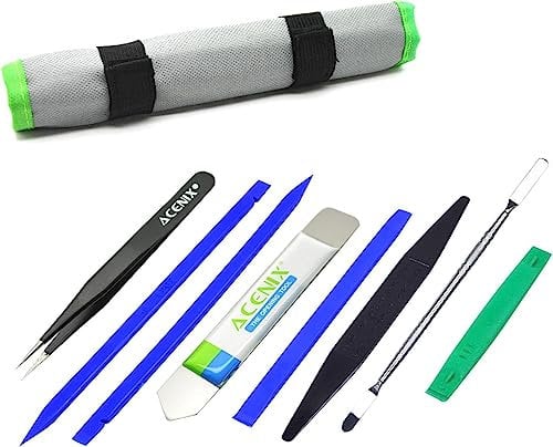 9-in-1 Mobile Repair Tool Kit Spudgers Tweezers & Pry Tools for Safe Opening of Phones Tablets Laptops & Other Electronics