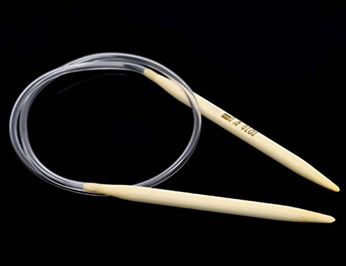 Bambus Rundstricknadel Größe 6,0 mm, 40 cm