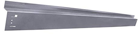 HN Kernstützen Metallwaren Rasenkante mit Radlauf Metall 120 x 9,5 cm Mähkante Beeteinfassung Beetumrandung, Verlegelänge :5er Set 5.70 m
