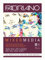 Fabriano 19100382 Mixed Media Künstlerpapier Block, DIN A3, 40 Blatt 250 g/m², geeignet für nasse und trockene Maltechniken, Weiß