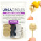 URSA Plush Circles – 5 mm Länge Kurzes Fell LAV-Überzug wiederverwendbar und Super Weich 25 mm Durchmesser (9 x MultiPack)
