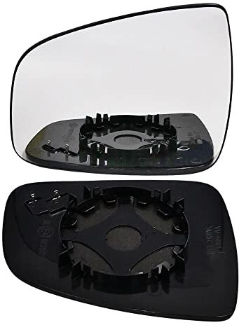 Spiegelglas Ersatzspiegelglas Außenspiegel Links Sphärisch Konvex Beheizbar Elektrisch passend für Dacia Sandero 2008-2015