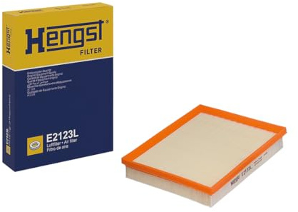 HENGST - Luftfilter E2123L - Luft-Filtereinsatz für KFZ | Hochwertiger Motorluftfilter für Otto- oder Dieselmotor - Schutz für Motoren - Wasserbeständig