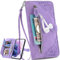 Baifu Handyhülle für Samsung Galaxy M30S/M21 Hülle Reißverschluss Tasche, PU Leder Hülle Brieftasche Handytasche Cover Kompatibel für Samsung Galaxy M30S/M21-005