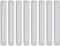 GOURIDE 8 Stück Gewichts-Stahlplatten-Trainingszubehör für Gewichtswesten, Knöchelbeine, Sport, -Fitnessgeräte