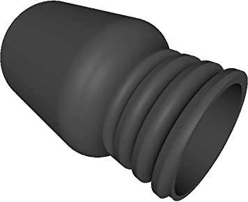 DN50 Absaugadapter passend für Triton Oberfräse TRA001 MOF001 & JOF001 für Staubsauger HT Rohr Absaugung