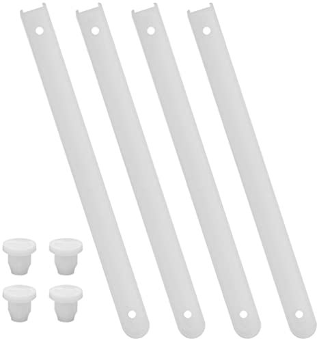 ULTECHNOVO 2 Pairs Cabinet Drawer Runners Guide Rails, 7inch Length Plastic Drawer Rail Ball Bearing Drawer Slides Full Extension Drawer Slides for Keyboard Tray Cabinet Cupboard Kitchen