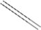 CoCud Extra Largas Helicoidales Taladros, 3mm Diámetro 120mm Longitud, Alta Velocidad Acero Vástago Trabajo Taladro para Madera Maleable Hierro Aluminio Plástico, 2uds