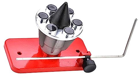 Iegefirm ÉQuilibreur de Lame de Rechange pour 339075B ÉQuilibreur de Lame de Tondeuse à Gazon Support Mural MagnéTique 42-047 Rouge