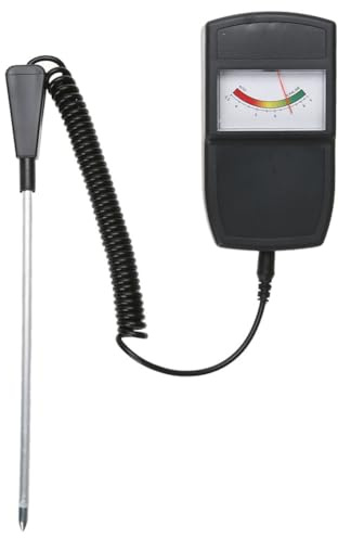 BodenpH-Tester, pH-Messgerät mit elastischen Spulen, Kit für Landwirtschaft und Gartenarbeit