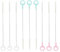 Lot de 9 Goupillon Paille 180x5x5mm, Nettoyeur Paille Brosse Pailles Goupillon pour Pailles Mini Brosses Brosses en Nylon 3 Couleurs Convient pour Biberons Gobelets à Eau Tubes à Essai