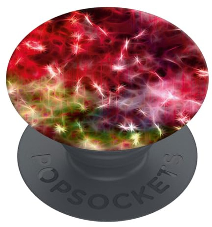 PopSockets | PopGrip | Ausziehbarer Halterung und Griff für Smartphones und Tablets | Fingerhalter Basic Lightshow