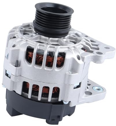 BONRYAN Lichtmaschine 14V 90A für VW Golf 8, Silber, Hochwertig, Einfach zu Bedienen