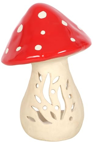 Charmanter Pilz-Teelichthalter