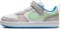 Nike Court Borough Low Recraft jüngere Kinder Schuh, Lt Iron Ore/Vapor Green-White-Photo Blue, 28 EU