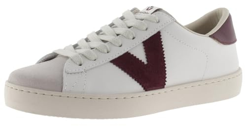 victoria Sneaker Berlin 1126142 | Leder & Farbige Einsätze & Veloursleder-Zehenkappe für Erwachsene Unisex