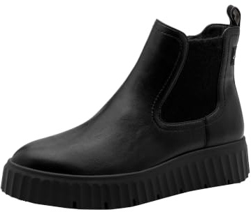 Tamaris Women's Flat Boots, black matte, 6.5 UK