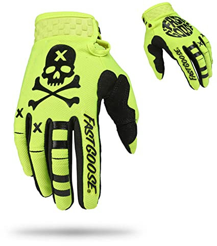 Fast passion Dirt Bike Motorradhandschuhe, Motocross-Handschuhe, Motorrad, Reiten, Fahrrad-Handschuhe, ATV MX, MTB, Offroad-Rennsport, Sport, Radhandschuh (1Green01, L)