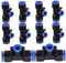 Mikikit 10 Pz Accessori Per Di Irrigazione Automatica Da 12mm A 8mm Adattatore Per Tubo Flessibile Per Irrigazione Universale Per Irrigazione Da Giardino Di Irrigazione