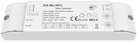 DALI-Controller DT6 DT7 DT8 Bus-Netzteil mit Push-Pull-Dimmfunktion Touch-Fernbedienung(DALI Dimmer Only)