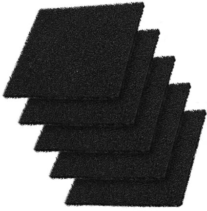 DONFAMDS Charcoal Filter Pads for Garbage Can 6pcs Set Carbon Replacement Filter Activated Odor Absorbing Deodorizer for Kitchen Compost Bin Trash Can Accessories