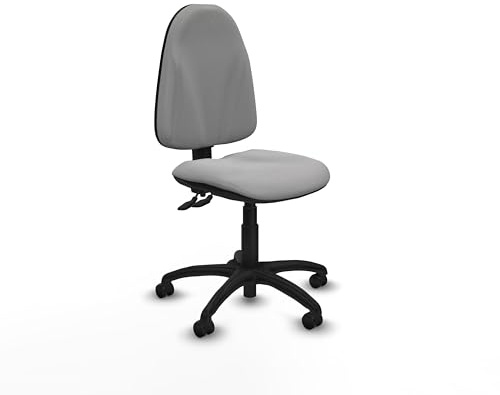 Piqueras y Crespo - Fußstütze für Bürostuhl Algarra mit höhenverstellbarer Rückenlehne und Permanentkontaktmechanismus mit Doppelgriff, ideal für Komfort und Ergonomie.