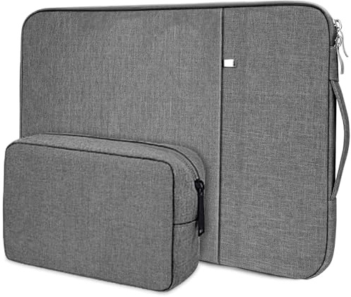 flintronic Custodia per Laptop da 15.6 Pollici, Sleeve per Laptop, Impermeabile Custodia Borsa Custodie Protettiva Compatibile con MacBook Pro/Acer/Dell/Lenovo/HP/Samsung/Sony/Asus, 15.6 Pollici